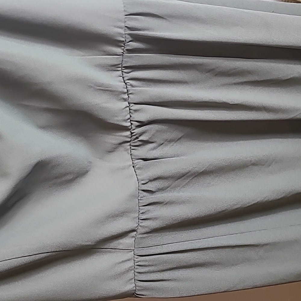 Show Me Your Mumu June Maxi Dress - Sage Green Chiffon, Med - Picture 3 of 7